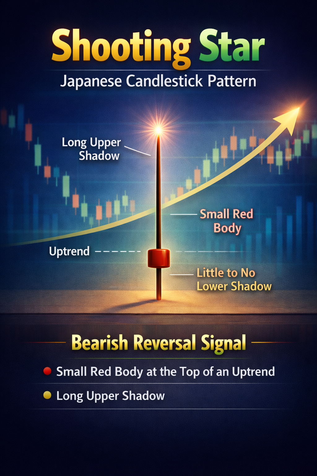 Shooting Star Candlestick Pattern Explained