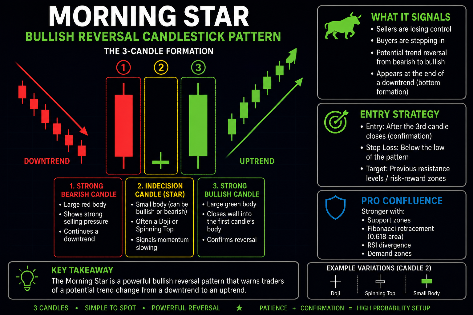 Morning Star Pattern #1